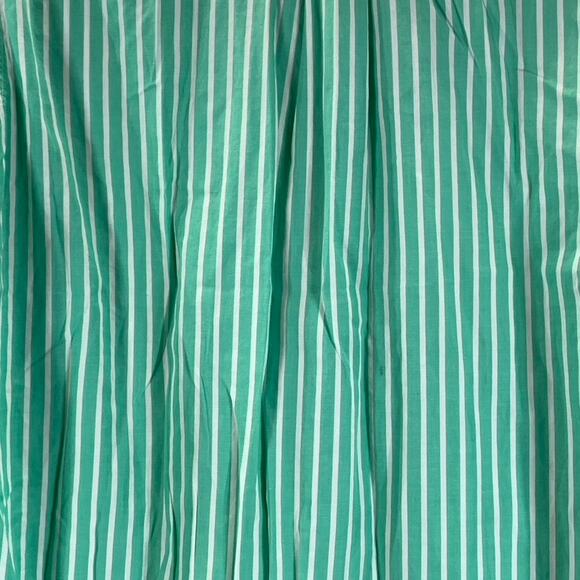 BROOKS BROTHERS Men's Green Striped Regular-Fit Button-Up Shirt SZ 16.5 - Picture 5 of 11